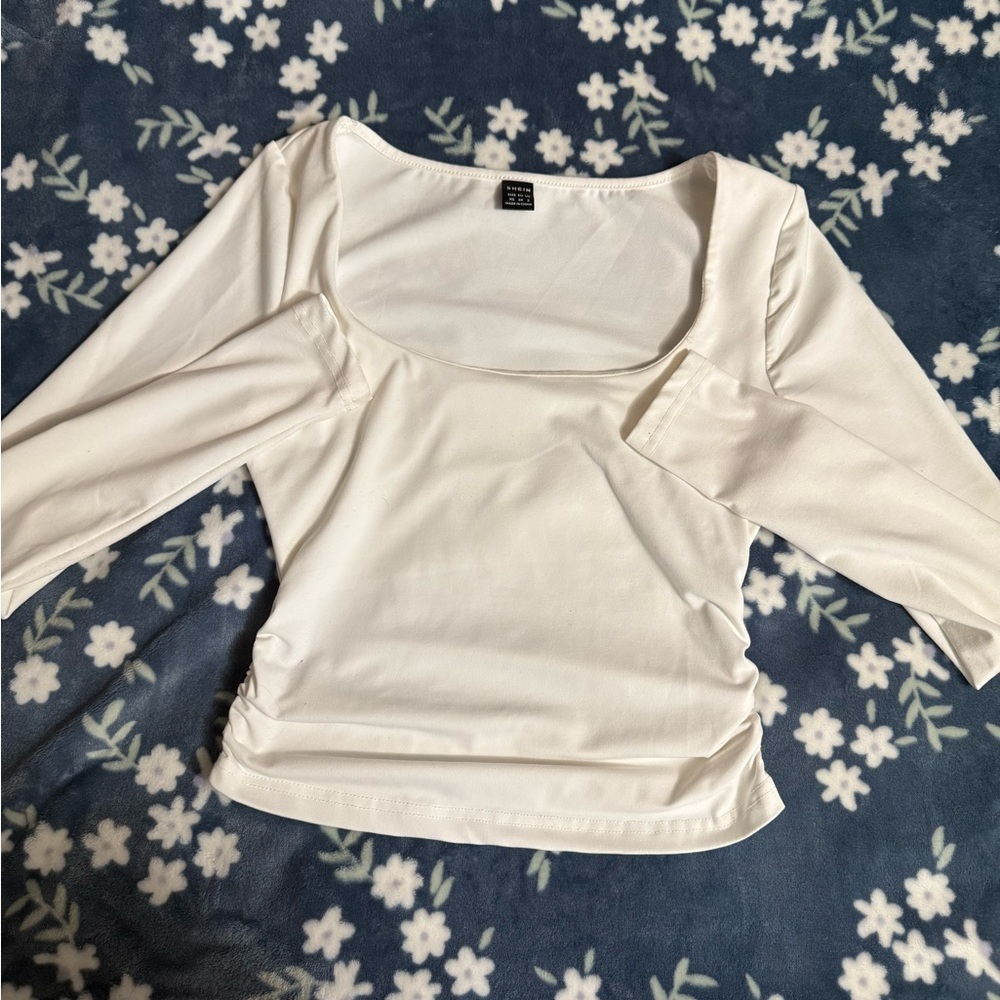 Elegant White Women's Top